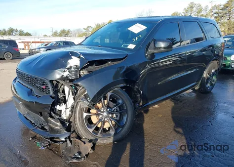2021 Dodge Durango Gt Awd from USA, damaged, VIN 1C4RDJDG2MC718291